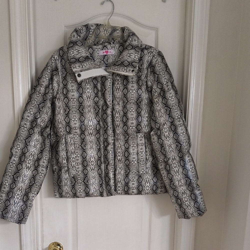 Buddy Love Monochrome Snakeskin Jacket